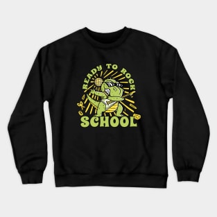 Ready To Rock School T-Rex Crewneck Sweatshirt